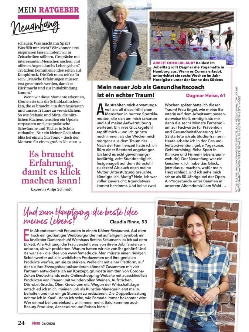 Artikel MEINS 9.12.20